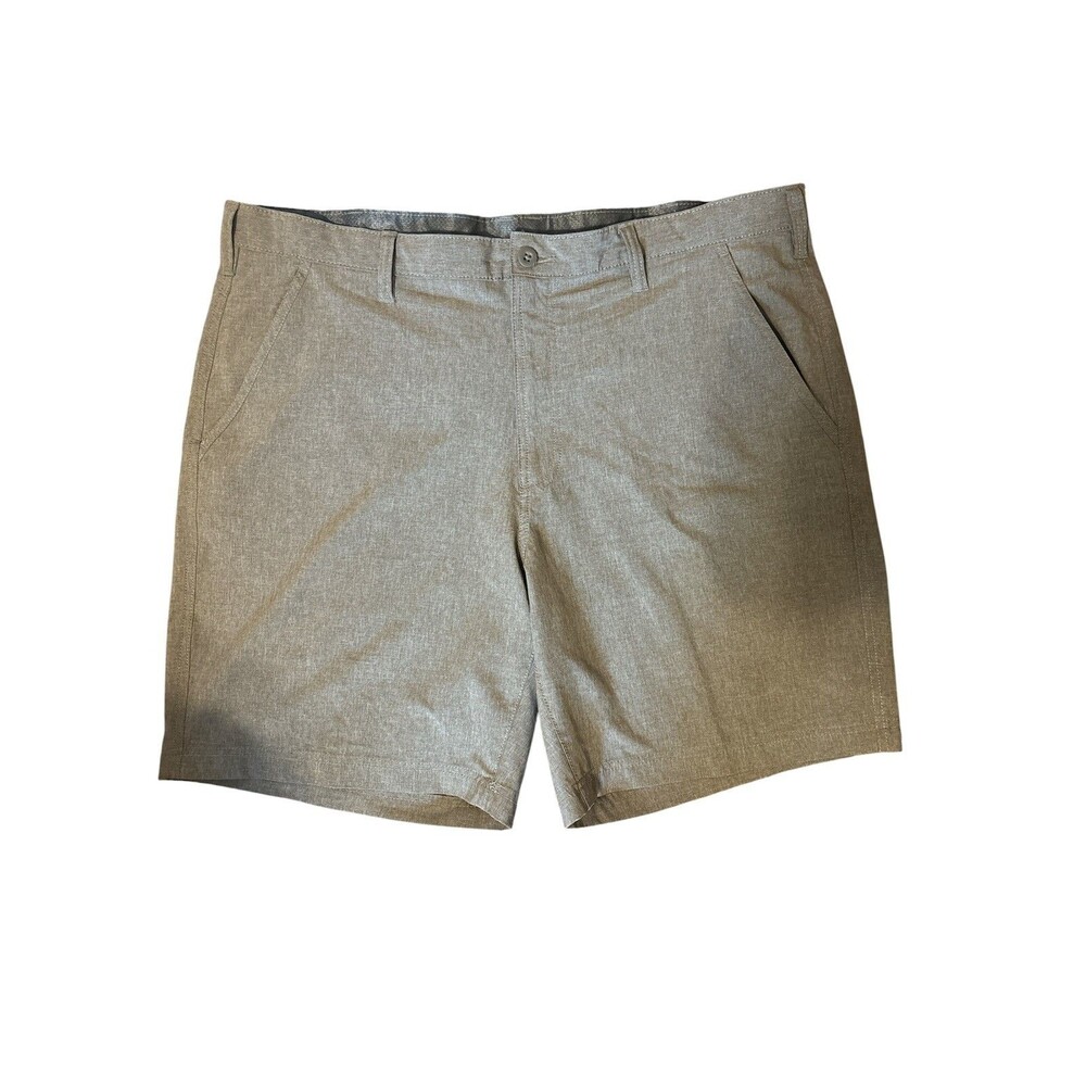 Croft & Barrow Quick Dry Wicking Shorts Traveler Collection Size 40 Gray